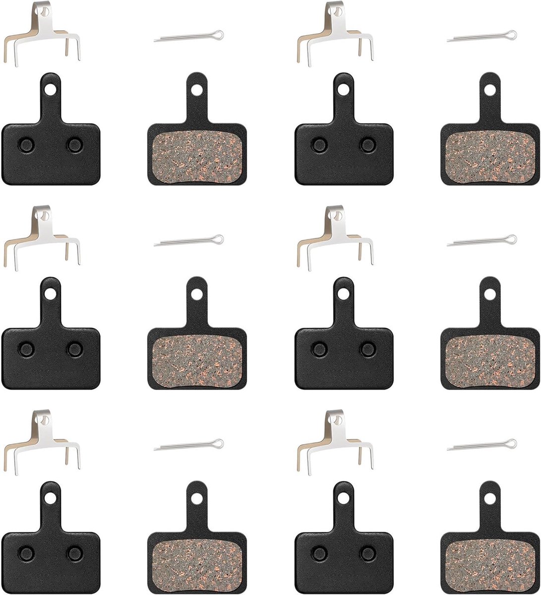 Remblokken voor fiets, 6 paar fietsremblokken, fietsvoeringen, remblokken, high performance voor Br-M575, M525, M515, T615, T675, M505, M495, M486