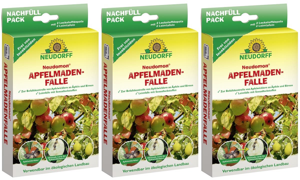 Neudorff Neudomon appelmadenval navulverpakking 3x