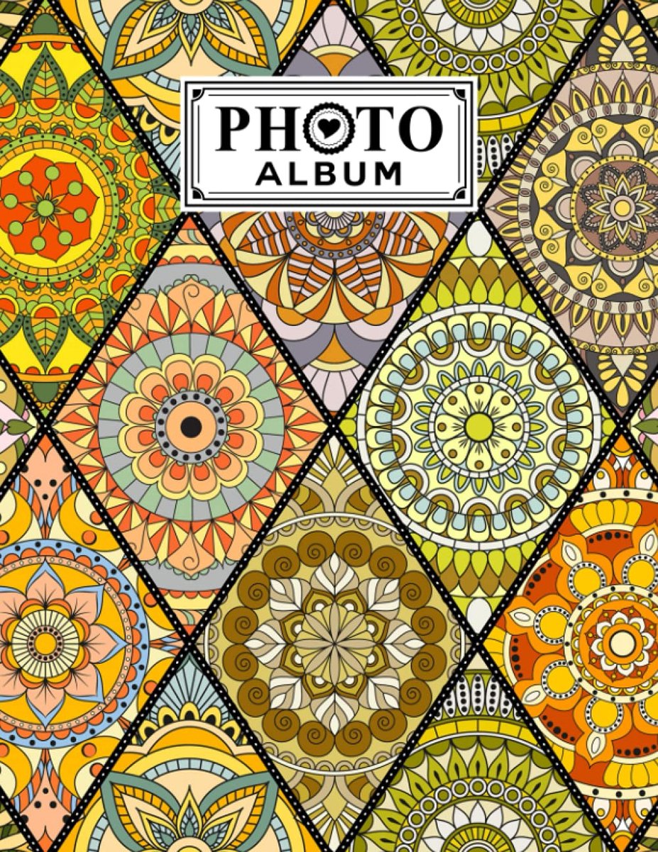 Photo Album: Album, Large Photo Albums with Writing Space Memo, Extra Large Capacity Picture Album, Family, Baby - ShopVlot