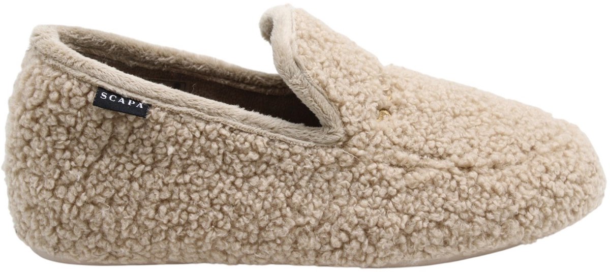 Scapa - Pantoffels - Beige - Vrouwen - Maat 39 -