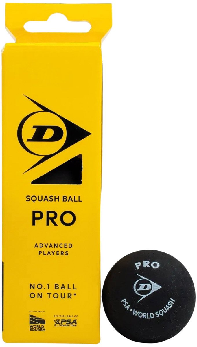 Dunlop Squashballen 4x3
