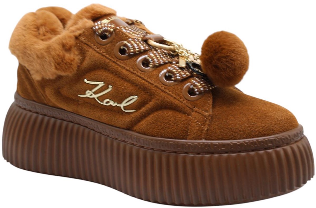 Karl Lagerfeld - Schoenen - Bruin - Vrouwen - Maat 40 -