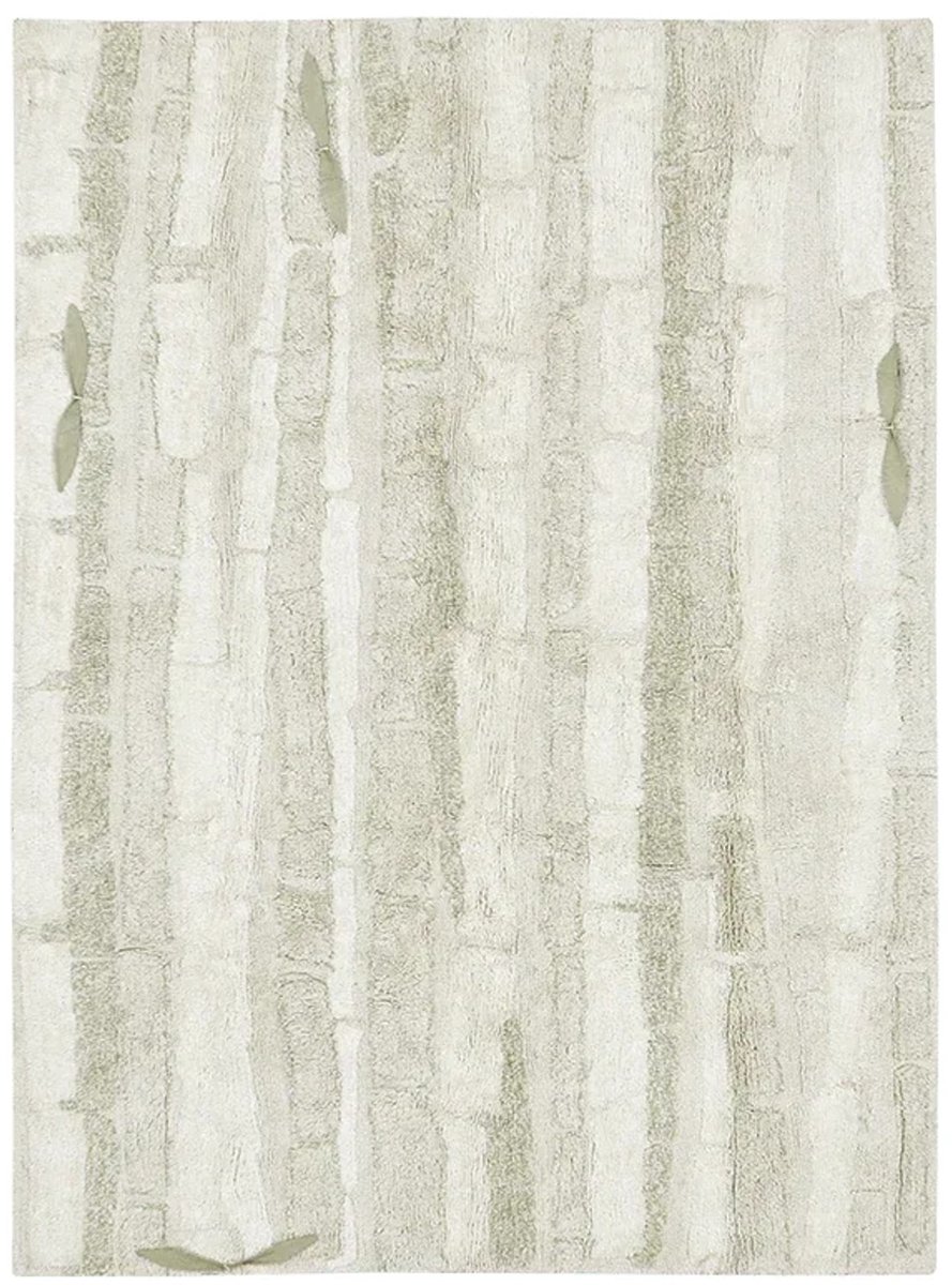 Lorena Canals Wasbaar katoen vloerkleed - Bamboo Forest - 120x160cm