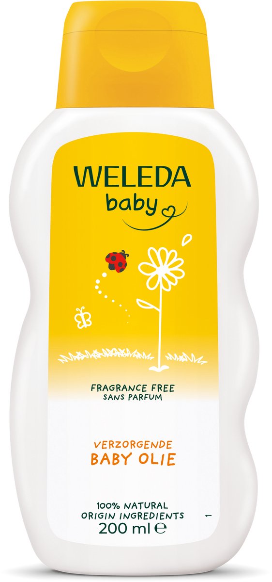 WELEDA Baby Verzorging Voordeelbundel - Musthaves voor de Dagelijkse Babyverzorging - Calendula Babyshampoo & Body Wash 400ML, Calendula Billenbalsem 75ML & Calendula Verzorgende Babyolie - Verzorgen, Verzachten & Beschermen van de Kwetsbare Babyhuid — afbeelding 2