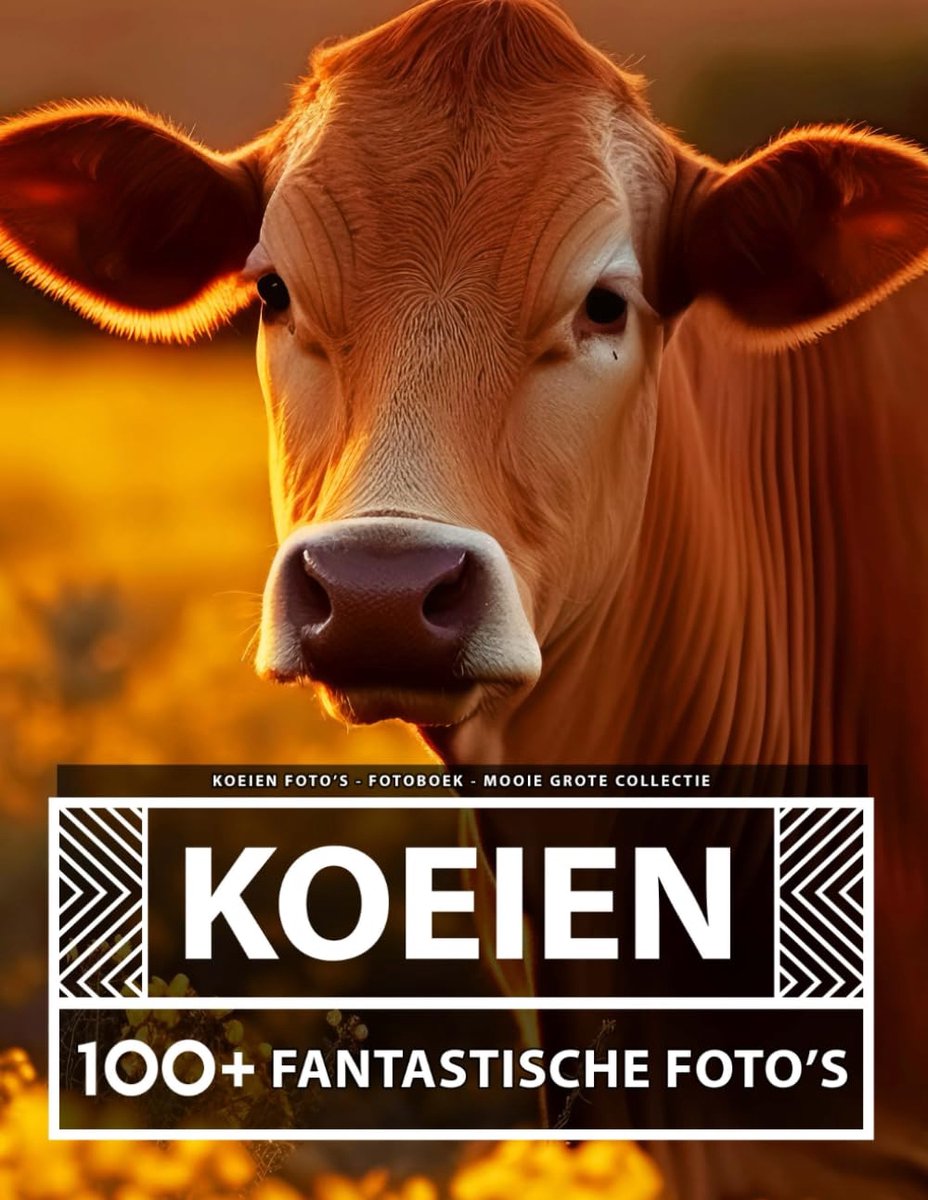 Koeien Foto's - Fotoboek - Mooie Grote Collectie: 100+ Geweldige Afbeeldingen - Voor Kinderen En Volwassenen - ShopVlot