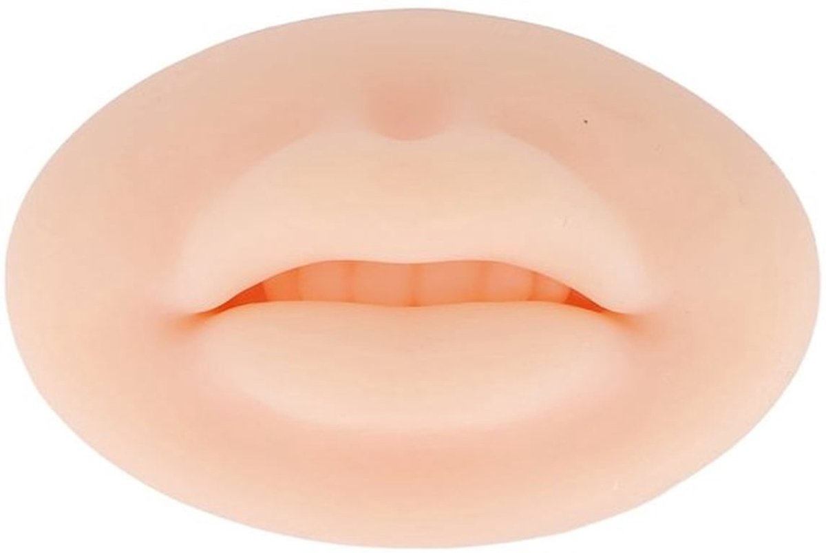3D siliconen lipmodel - Microblading training - zacht en realistisch - oefenmateriaal - professionele training - perfect voor schoonheid...