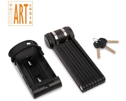 VINZ Mera ART2 Vouwslot 120 cm - Fietsslot - Extra Lang - ART 2 Slot Ebike & Elektrische Fiets - Fatbike slot
