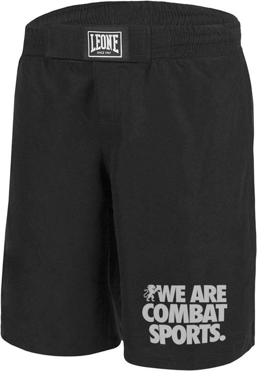 Kickboks Broek - Thai Boksen Shorts - Sport Training - Glanzend Satijn - 32x28x3 cm - Zwart