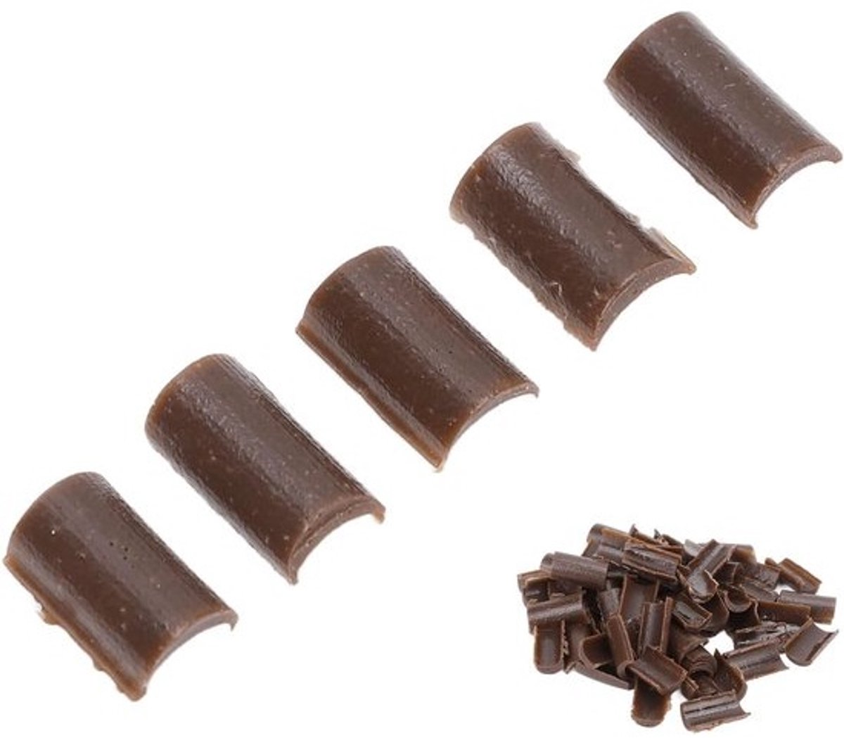 Haarverlenging Korrels - Bonding Hars - Thuis Salon Gebruik - Sterke Hittebinding - 2 Zakken - Bruin