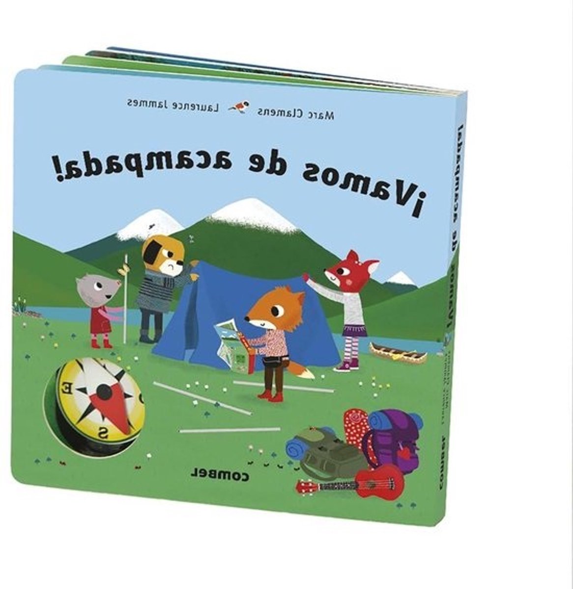 Kampeerboek - Avonturenboek Kinderen - Spelletjes en Plezier - Interactieve Elementen - 19 x 19 cm - Meerdere Kleuren