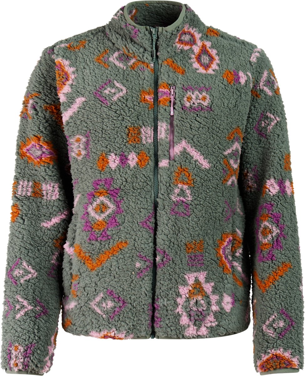 Protest PRTPayton Vest Dames Fleece Rits Met zakken Valerianlilac