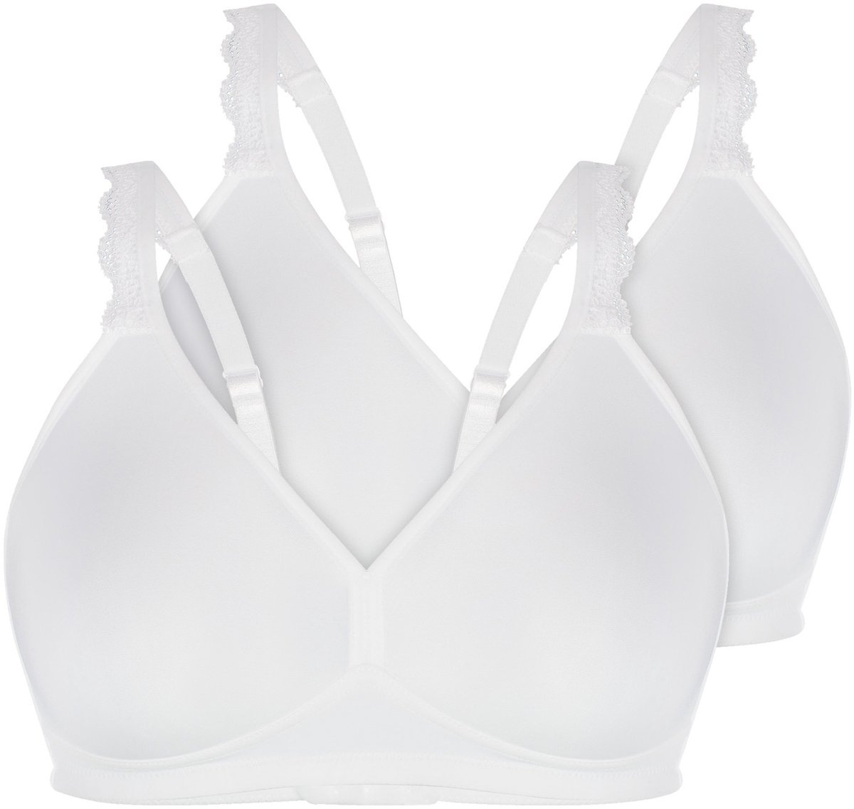 2-pack Zachte bh Basics