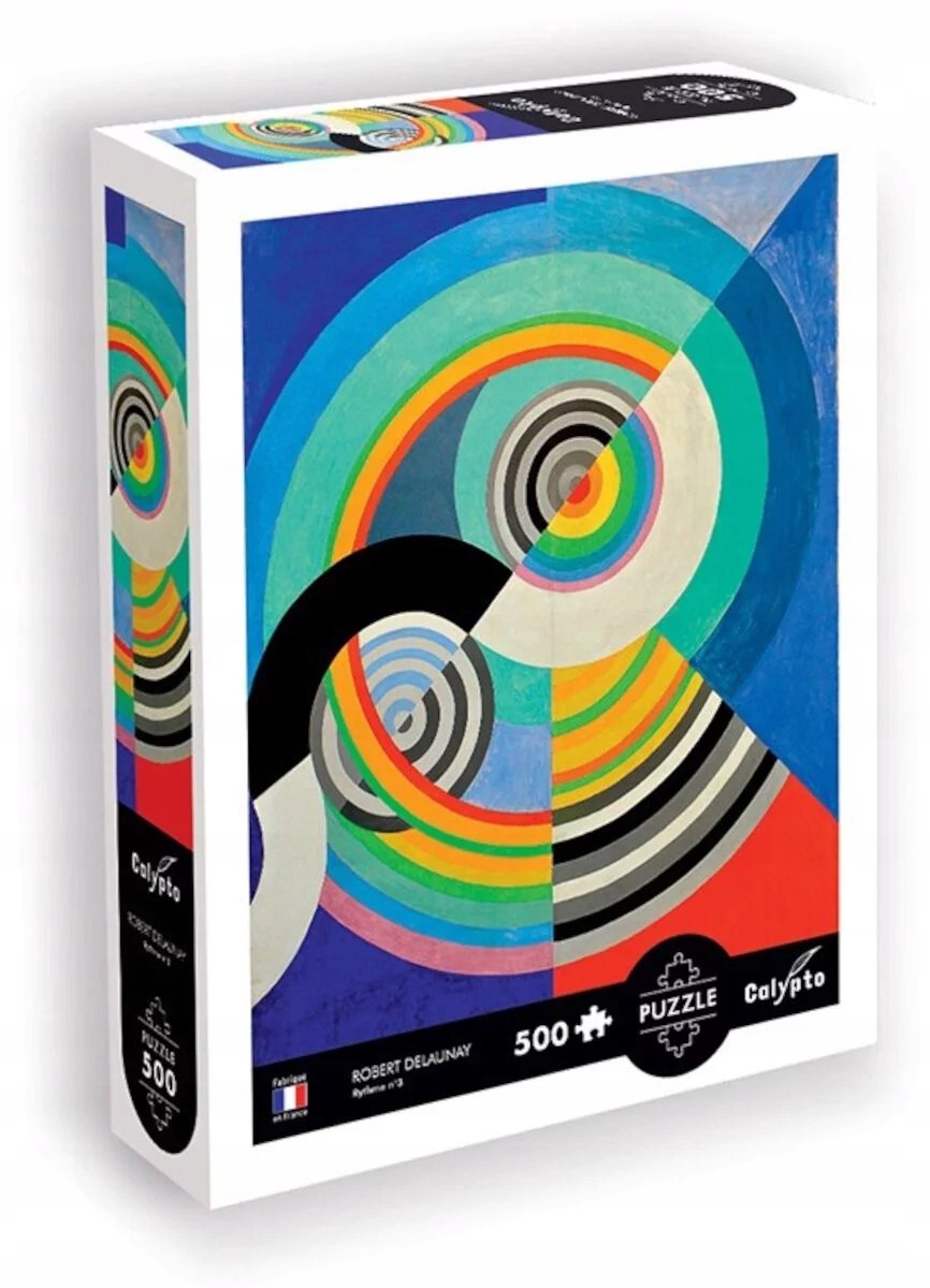 Puzzle 500 Stuk - Ritmische Kunst van Robert Delaunay