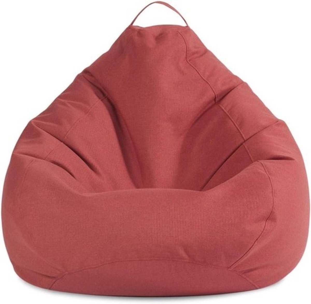 Zitzakhoes - Zitzak Sofa Cover - Comfortabel Zitten - Ademend Linnen - 80 cm x 90 cm - A-1