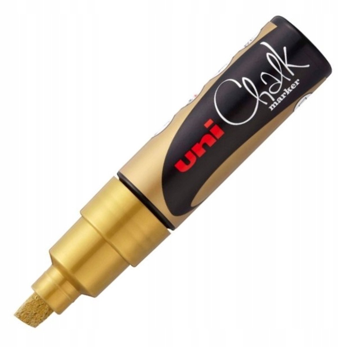 Krijtmarker voor Glas en Bord, 8mm, Goudkleurig