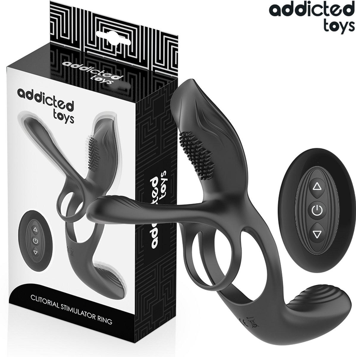 Dubbele Penisring met Clitoris Stimulator