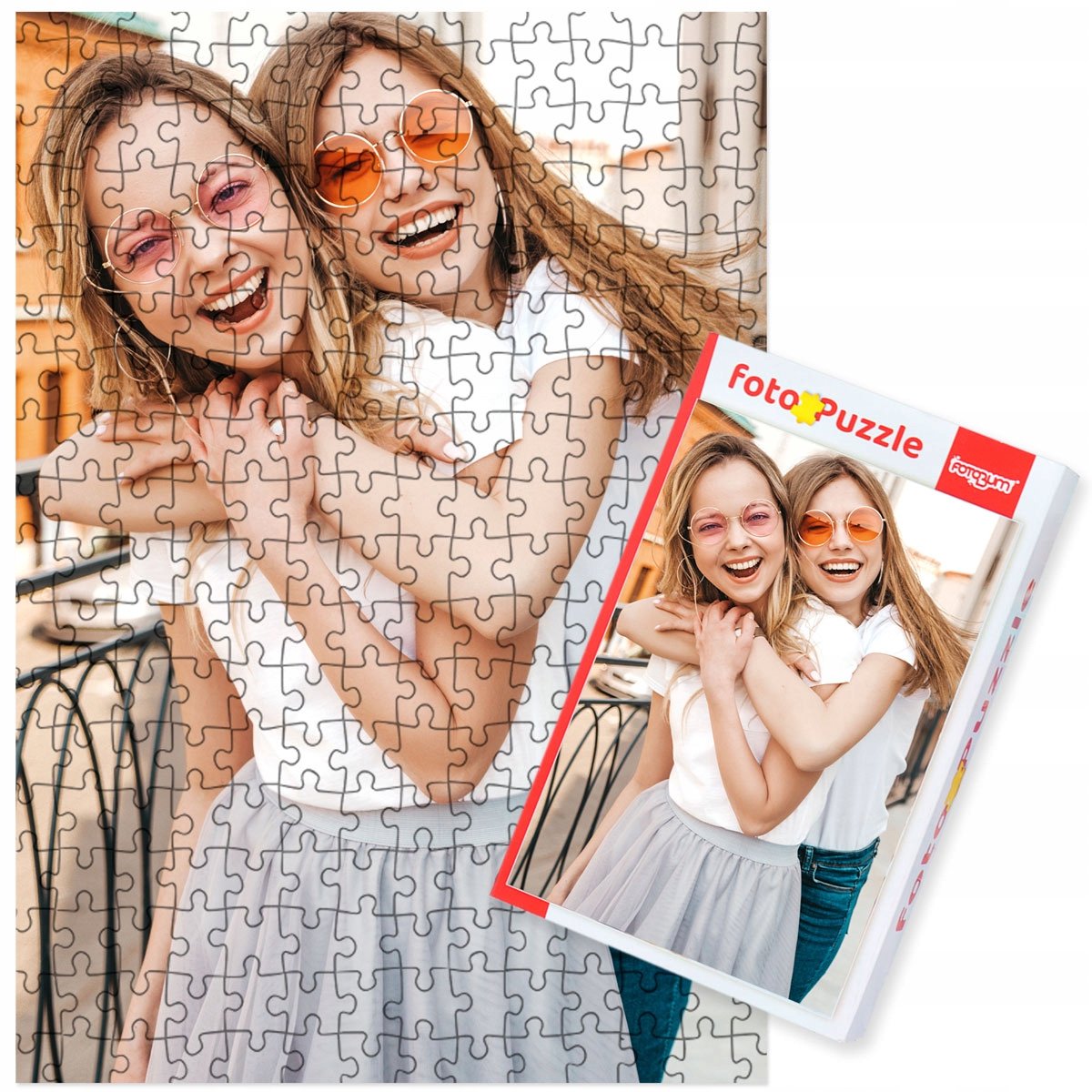 Fotopuzzel 252 elementen - Personaliseer met uw eigen foto!