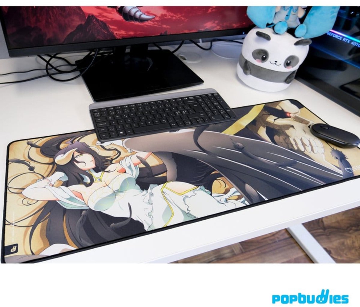 Overlord Mousepad Albedo & Ainz XXL