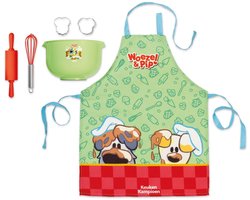 Woezel & Pip Bakset - Keuken Kampioen - 6-delig - Met kinderschort, deegroller, garde, kom en 2…