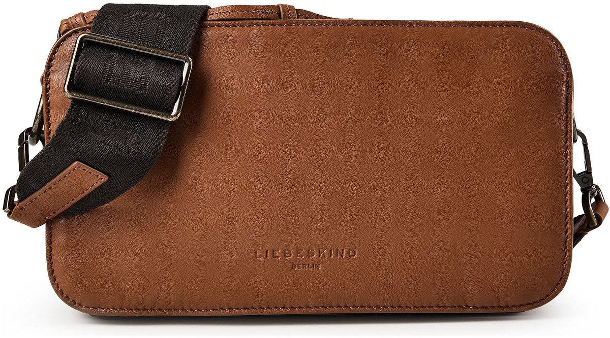 LIEBESKIND BERLIN schoudertas Seasonal Noos Clarice Crossbody Bag Cognac bruine