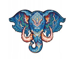 Houten Puzzel "Eeuwige Olifant" - 100 Delen