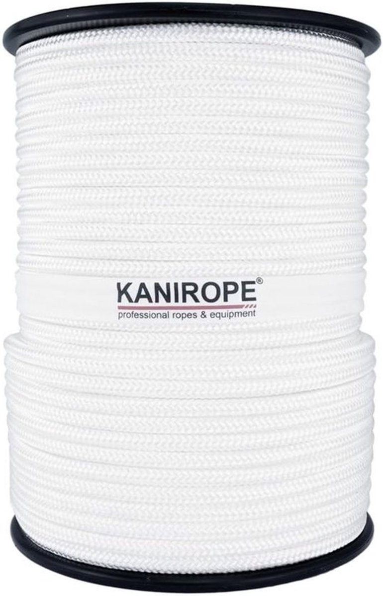 Nylon Touw - Polyamide Koord - Veelzijdig Gebruik - 16-voudig Gevlochten - 5mm 100m