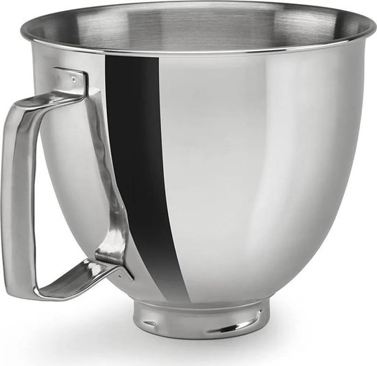 Roestvrijstalen mengkom Geschikt voor KitchenAid kantelmixer van 4,5–5 liter — afbeelding 2