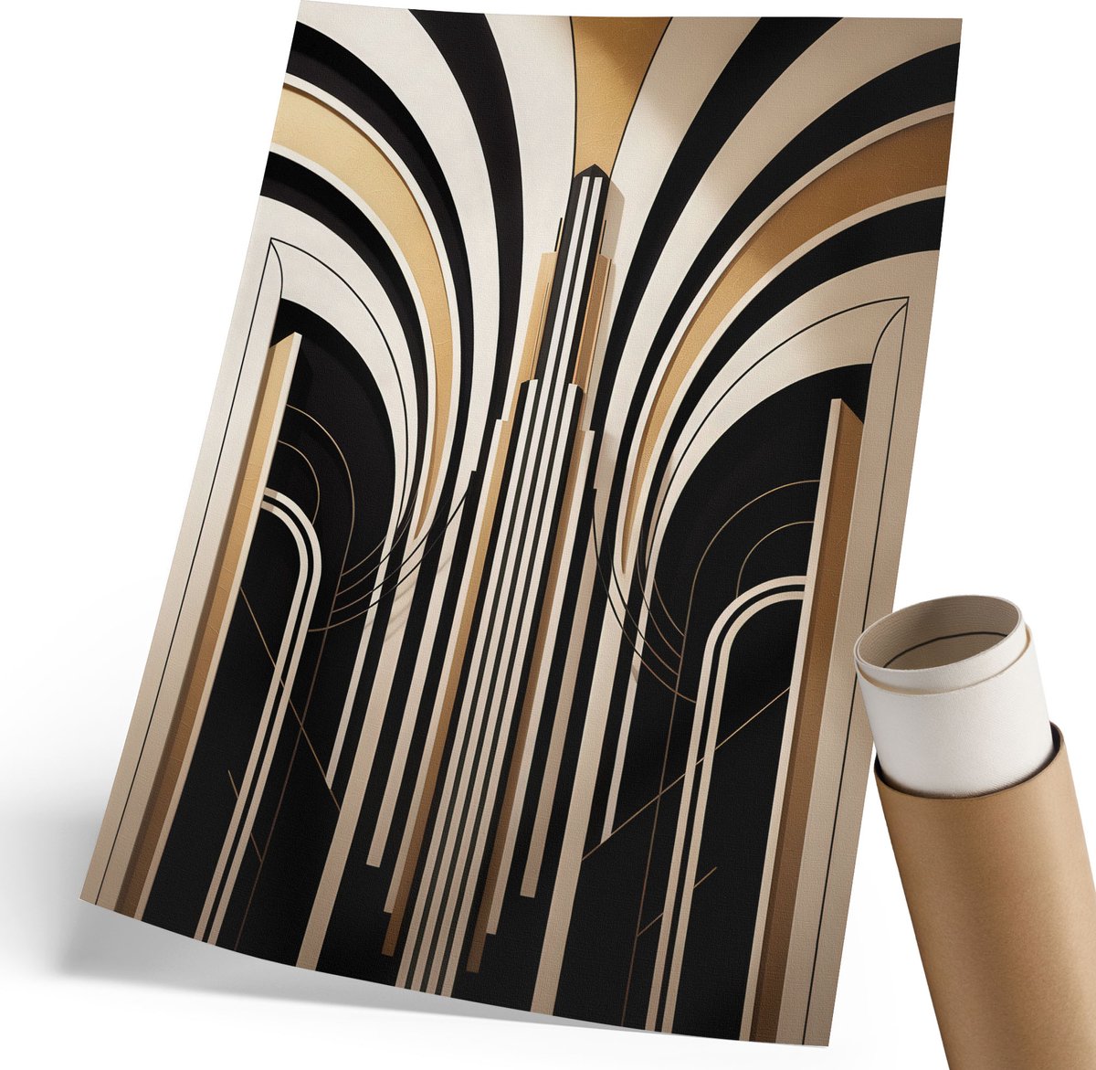 Wallfluent Canvas Poster Polycanvas - Vrouwenvoeten, Fotografie - 420 x 594 mm - Zwart-wit Decoratie - Rechthoek - Muurdecoratie - Woonkamer, Slaapkamer, Kantoor - Klassiek