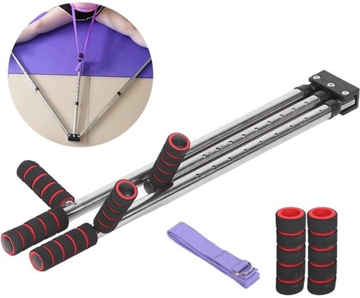Beenbrancard - Beenverlenger Trainer - Ballet Yoga Training - 9 Versnellingen Verstelbaar - Tot 105 cm - Zwart
