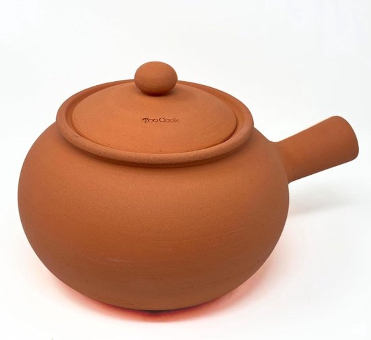 Aardappel Kastanjekoker - Terracotta Pan - Natuurlijk Koken - Vetvrij Koken - 31 cm Diameter - Natuurlijk
