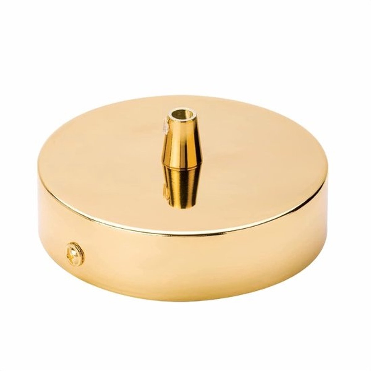 Plafond Lamp Luifel - Rosette Kap - Hanglamp Ophangen - Metaal Met Klem - 100x25mm - Goud