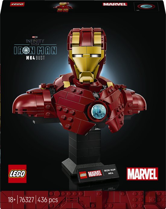 LEGO Marvel 76327 Iron Man MK4 Buste kopen