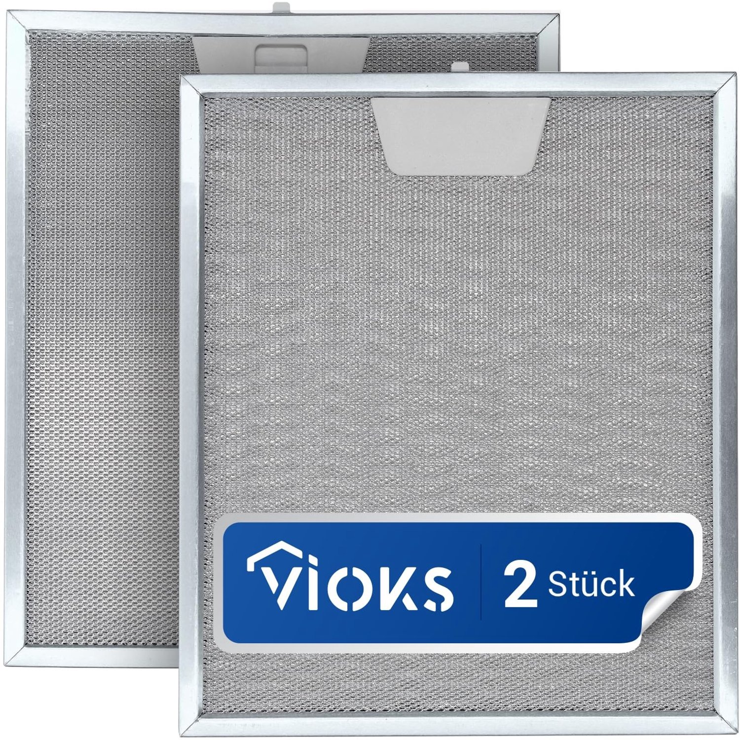 Vervangende Metaalfilter voor Afzuigkap - 2 Stuks
