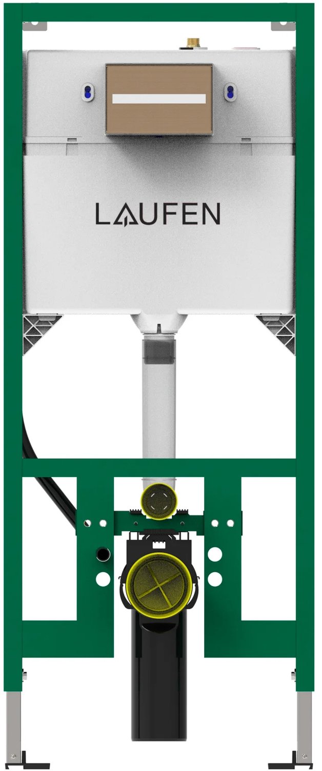 Laufen INEO - Voorwandinstallatie voor hangende toiletten, hoogte 1,15 m H9201100000001