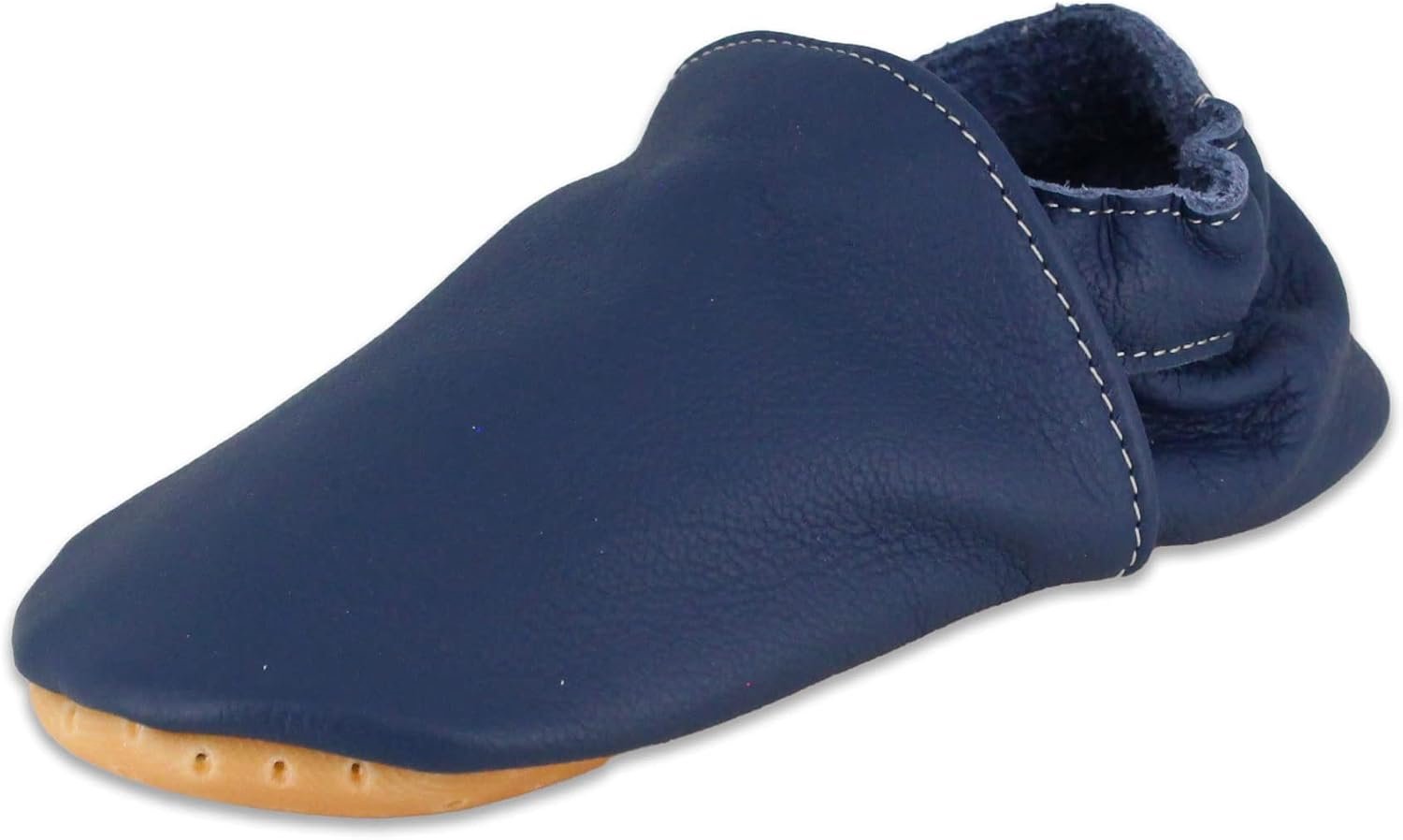 Beck Meisjesschoenen Stappen - Comfortabele Leren Slofjes