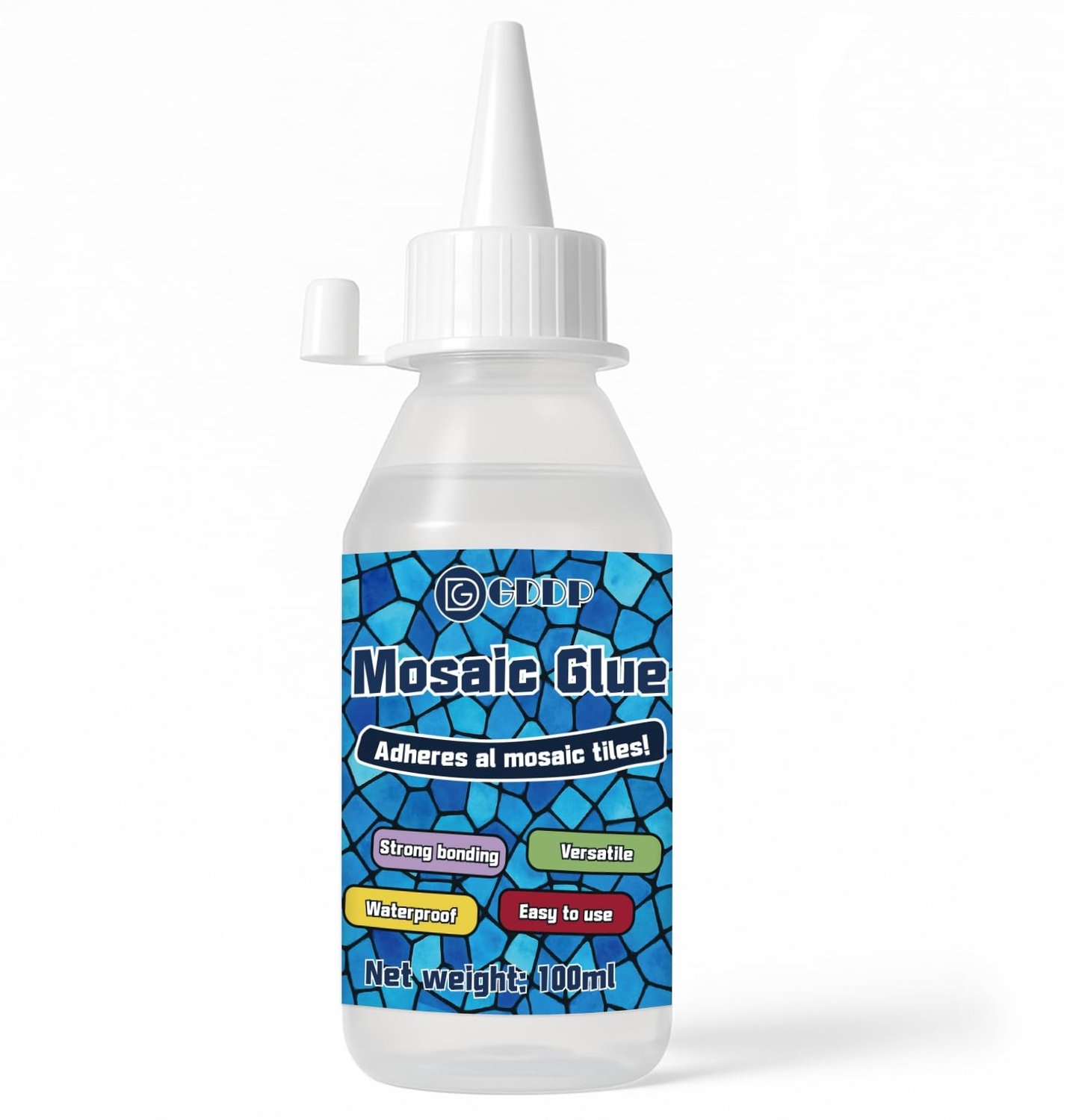 100ml Mozaïek Lijm, Waterdichte Lijm voor Ambachten
