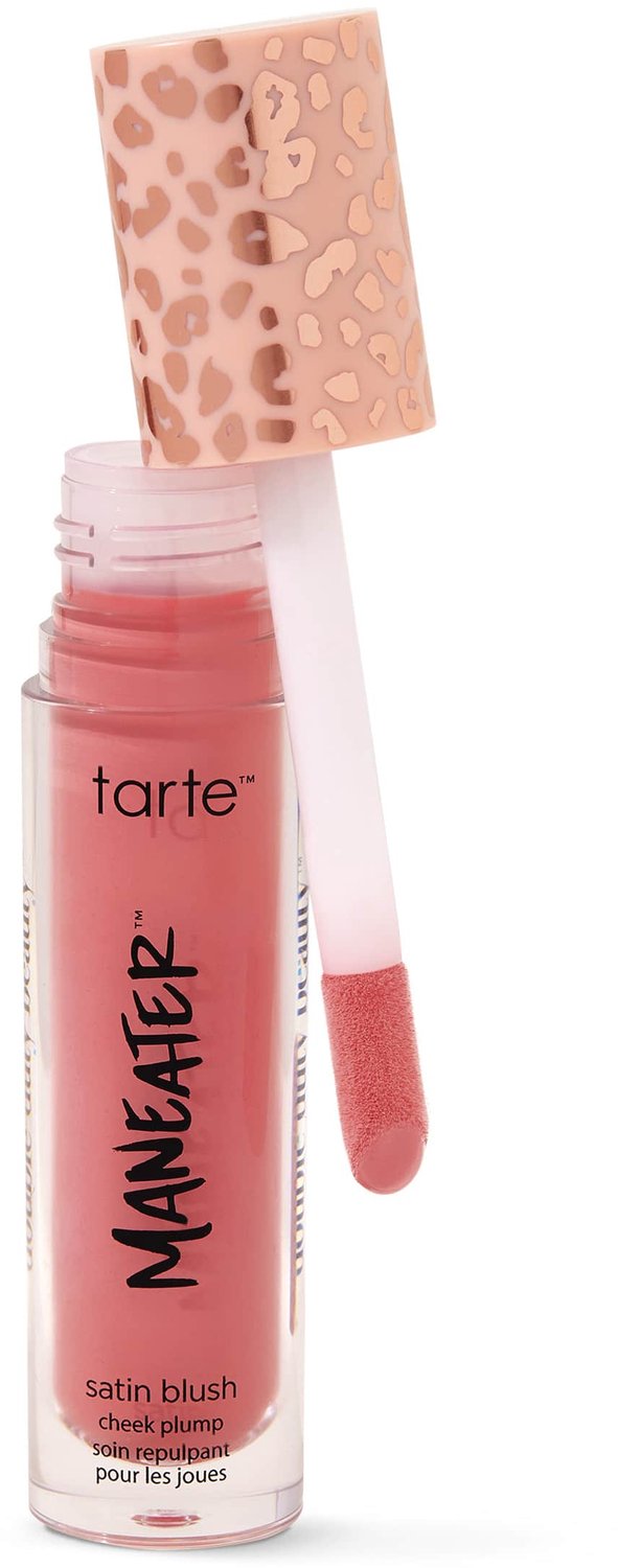 tarte - Maneater Satin Blush Cheek Plump - Vloeibare blush 8 ml - Pink Coral
