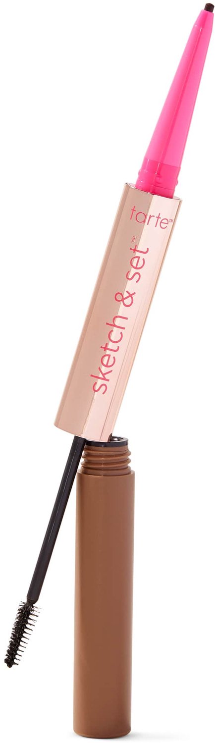 tarte - Sketch & Set Brow Pencil & Tinted Gel - Wenkbrauwpotlood met getinte gel 0,1 g - Medium Brown