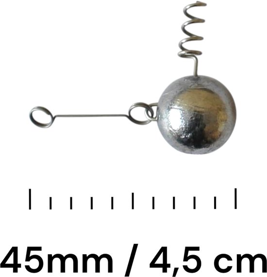 Jigkoppen Set 5x 24g Cheburashka Lood voor Kunstaas - Vissen — afbeelding 5