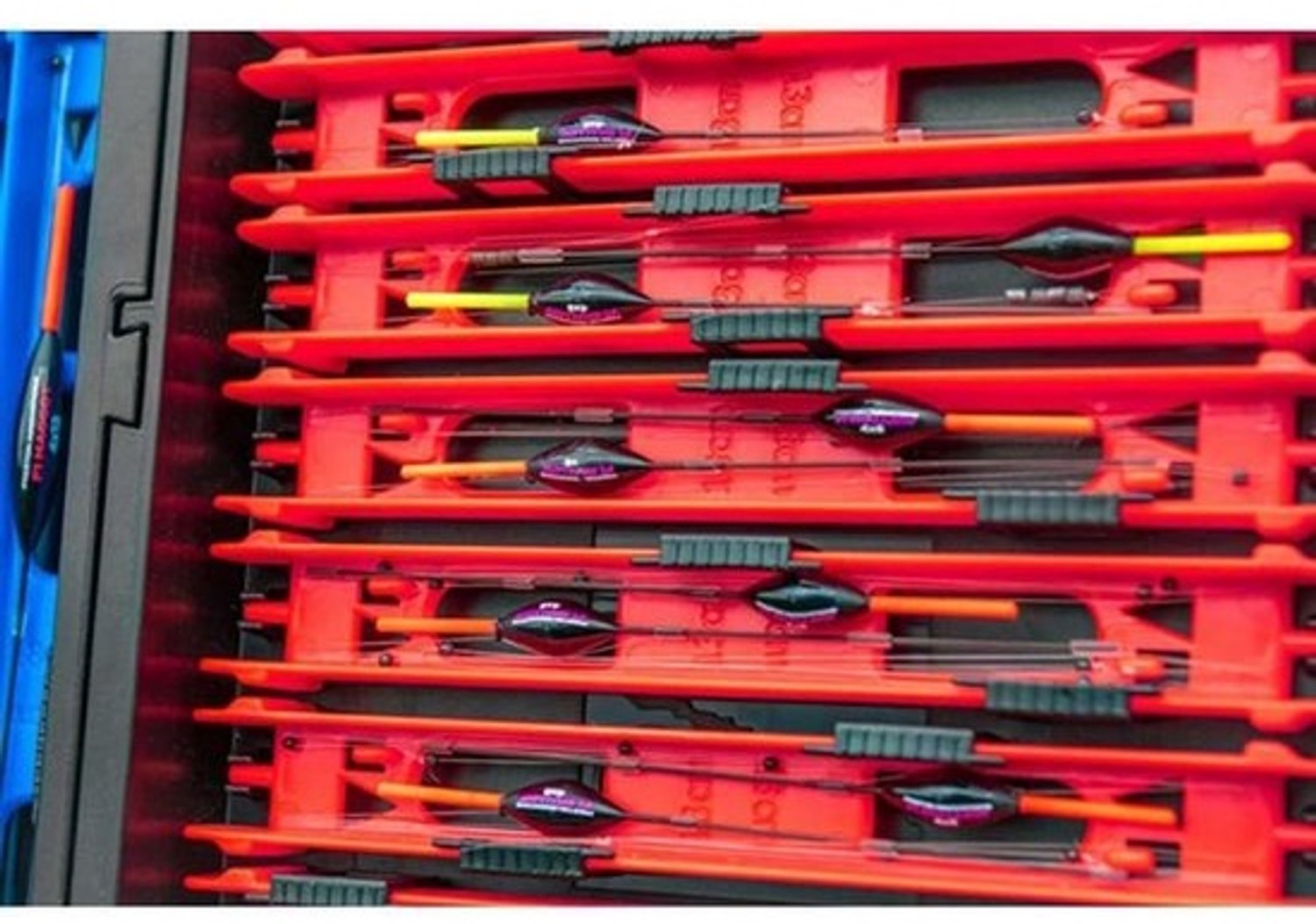Vislijnwinders - Lijnopbergers - Visgerei organiseren - Schuifankers aan beide zijden - 13cm - Rood