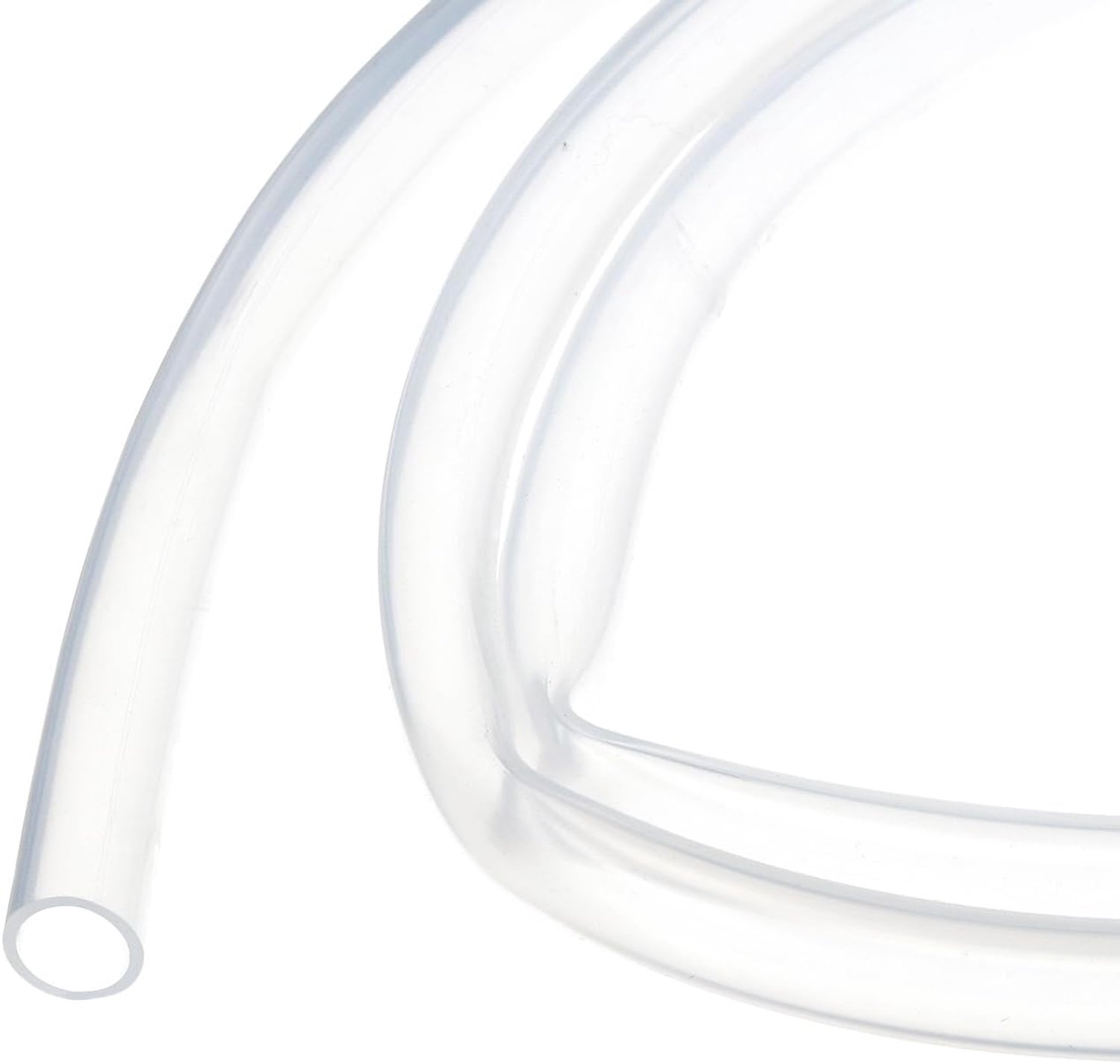 1m (3ft) Siliconen Slang 8mm ID 10mm OD Heldere Industriële Kunststof Slangen Pure Siliconen Slangen voor Pomp Sifonering Drainage Irrigatie Brouwerij, 5/16" x 3/8"