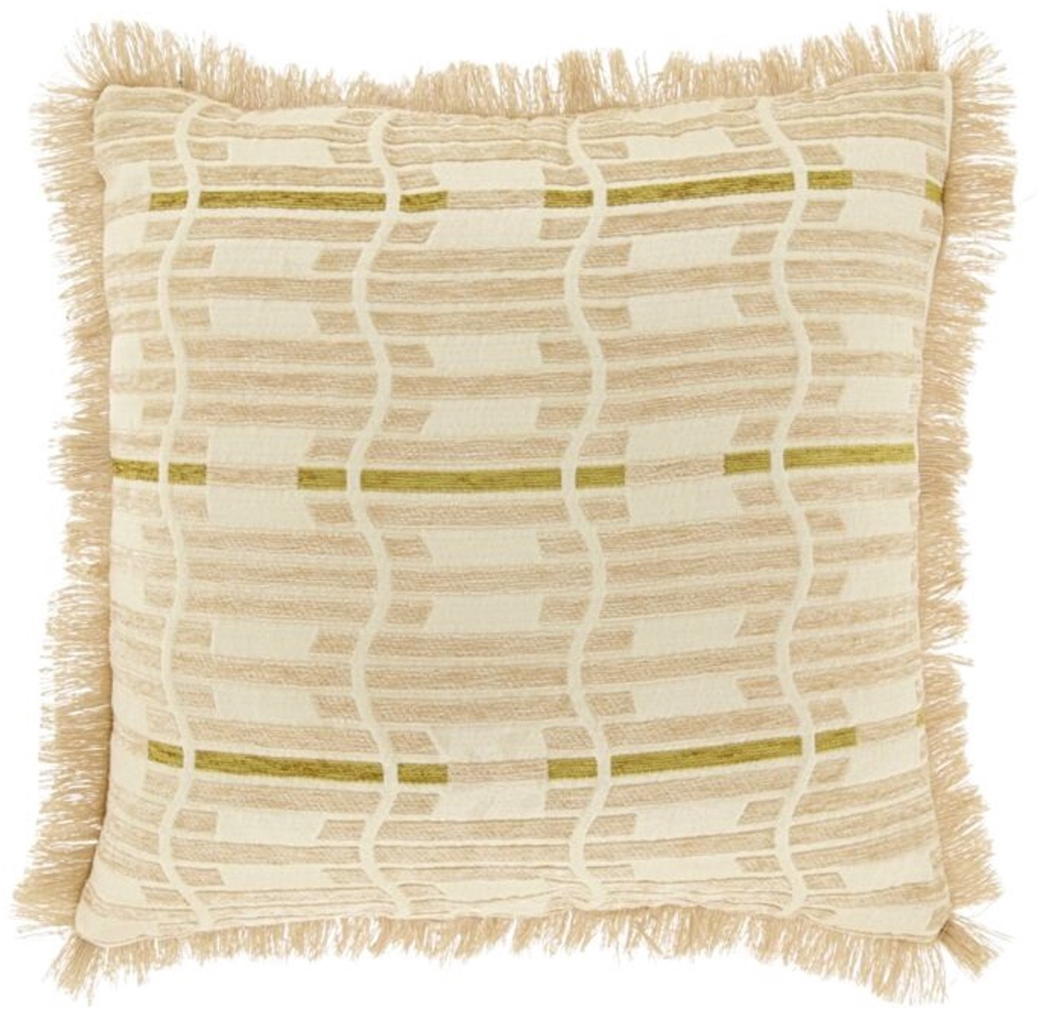 Unique Living Sierkussen Wess - sand - 45x45cm Beige