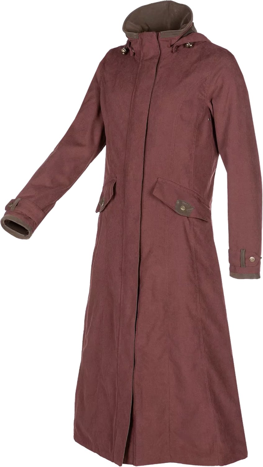 Baleno Kensington Dames jas Regenjas Outdoor jas Regenjas dames Geschikt voor paardensport Raspberry