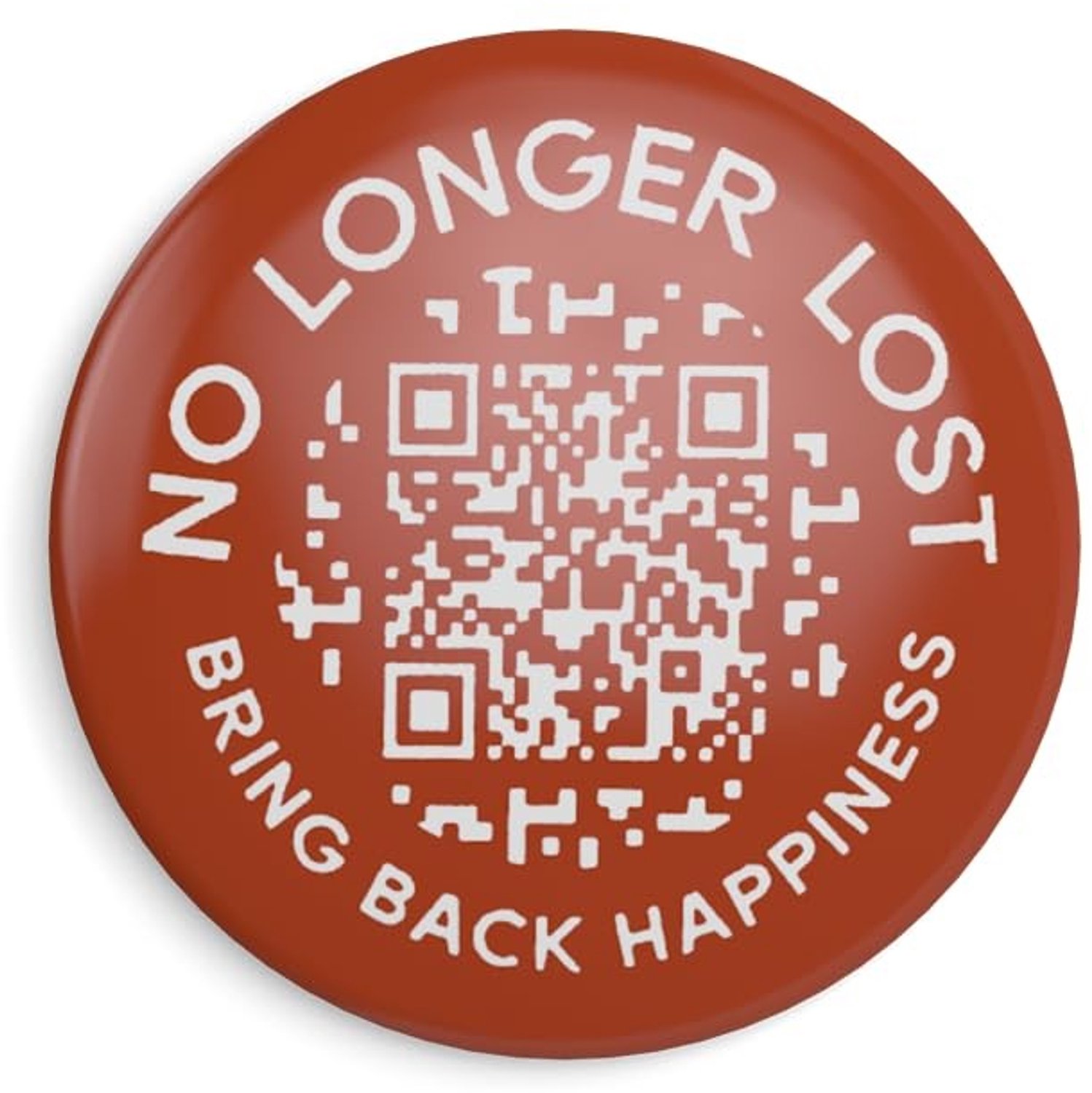 Epoxy Sticker in Roestbruin - Voor Waardevolle Items