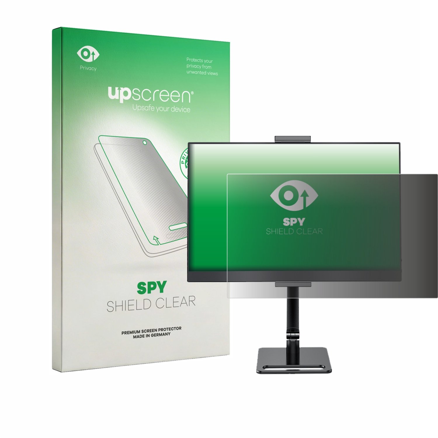 upscreen - privacy screenprotector voor MAGICRAVEN B0F2HM2B6F 15.6" 16:9 - Folie Beschermfolie Blauwlichtfilter