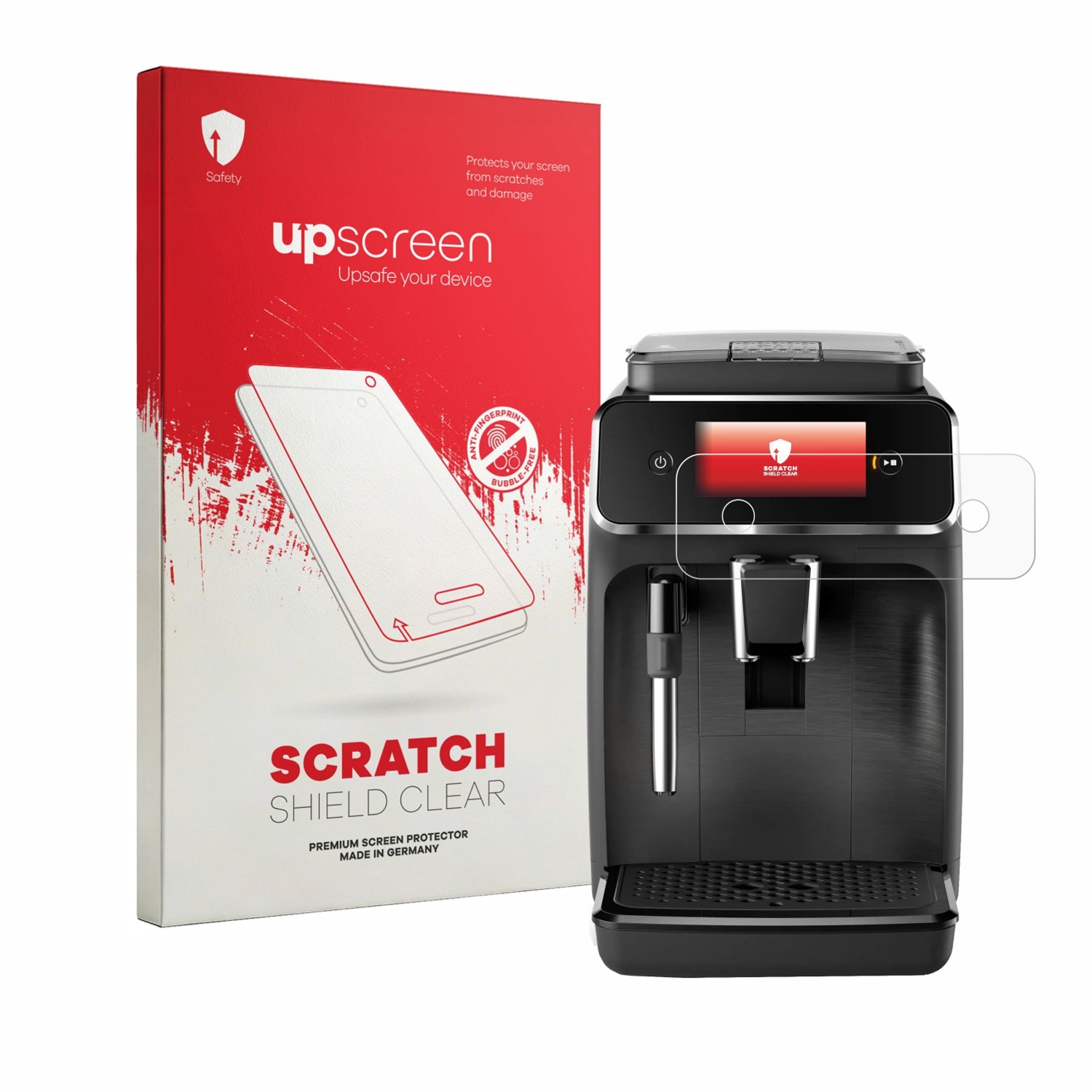 upscreen - Screenprotector voor Philips Panarello 2200 - Folie Beschermfolie transparant