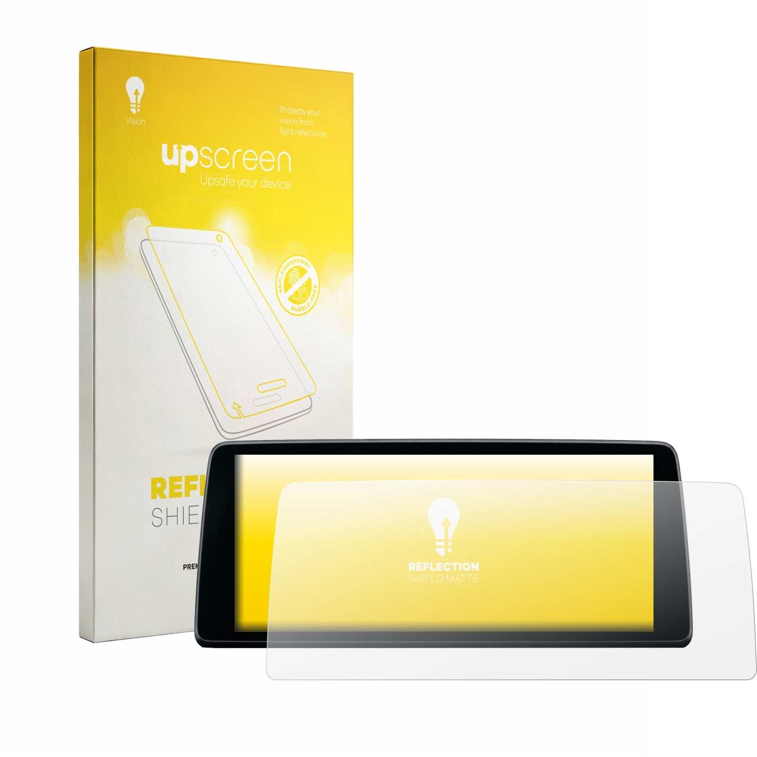 upscreen - Screenprotector voor BMW 5 G31 LCI 2021 10.25" - Folie Beschermfolie anti glare matte