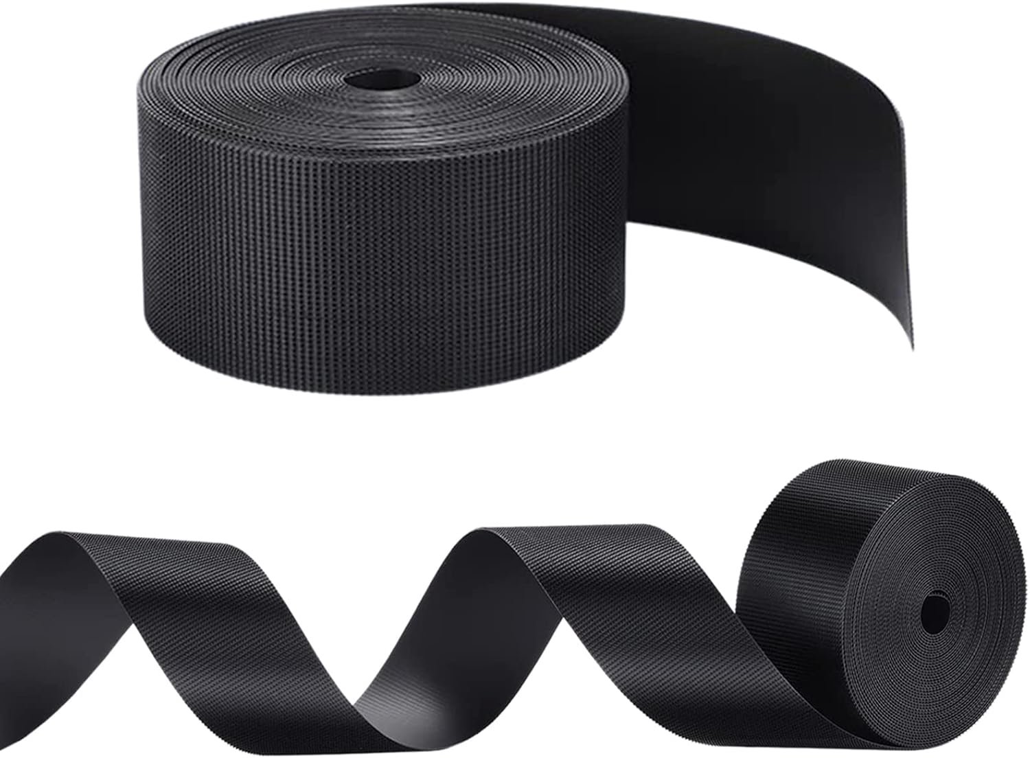 Speelgoedblokkering voor meubels, verstelbare bumper, zwart, voor bank, bed, huisdieren of speelgoed onder de bank of bed, 5 cm breed, 6 m