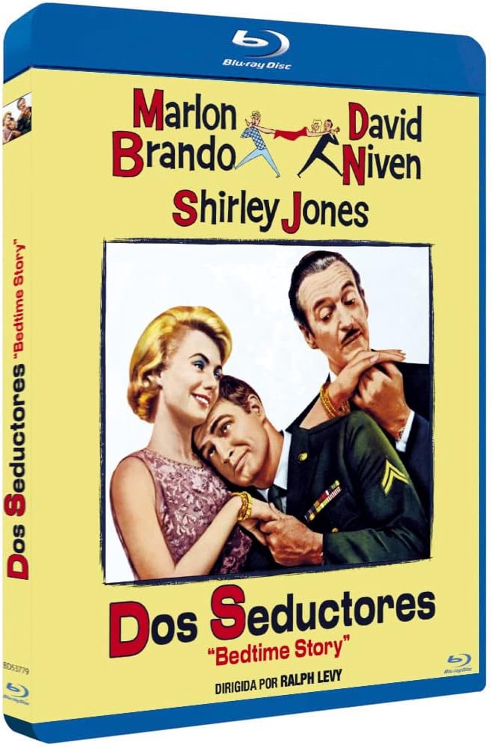 Succesvolle verleiders/Bedtime Story/Dos Seductores/I due seduttori 1964 EU import met Duitse toonspoor