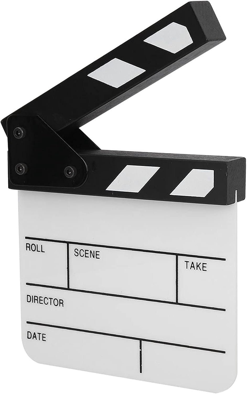 Clap Board, Film Cut Prop, Acrylic voor advertentie voor Shoot Props(Black and white board PAV1BWE3S)